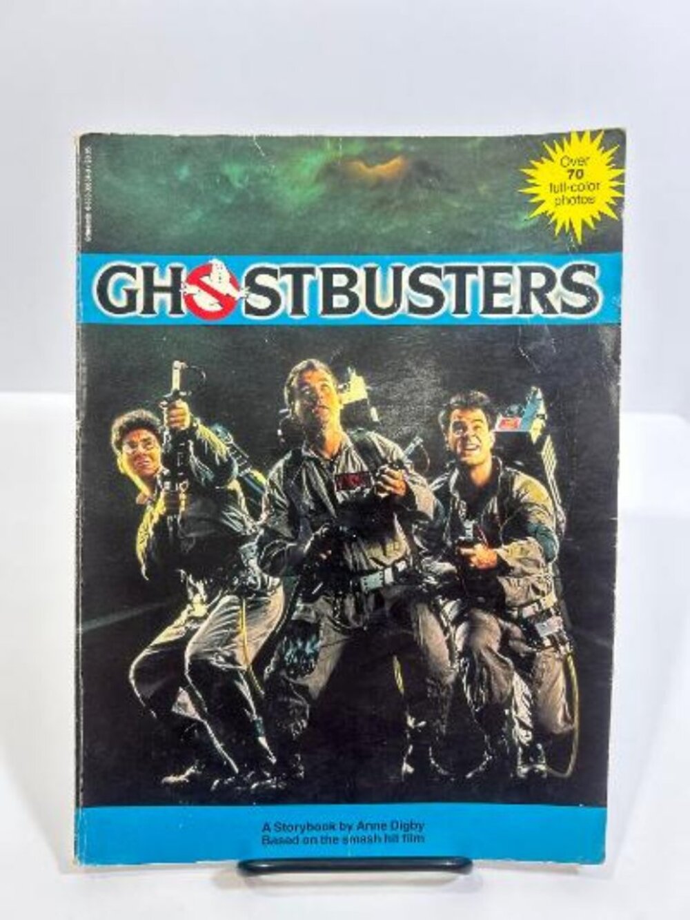 Scholastics Ghostbusters Storybook By Anne Digby Base on The Smash Hit Film